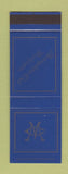 Matchbook Cover - Metropolitan Club Washington DC SAMPLE