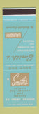 Matchbook Cover - Smith's Laundry Orange TX SAMPLE