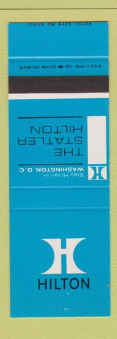 Matchbook Cover - Hilton Hotel Statler Washington DC SAMPLE