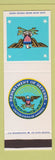 Matchbook Cover - Department of Defense United States military SAMPLE