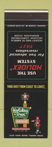 Matchbook Cover - Holiday Inn Morgantown WV SAMPLE