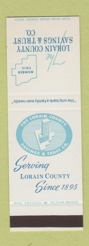 Matchbook Cover - Lorain County Savings Trust OH SAMPLE