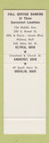 Matchbook Cover - Lorain County Savings Trust OH SAMPLE