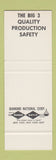 Matchbook Cover - Moore Drop Forging SAMPLE