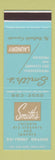 Matchbook Cover - Smith's Laundry Dry Cleaning Orange TX SAMPLE