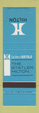 Matchbook Cover - Hilton Hotel Statler Buffalo NY SAMPLE
