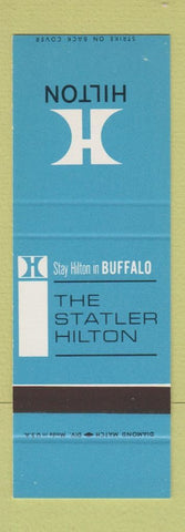 Matchbook Cover - Hilton Hotel Statler Buffalo NY SAMPLE