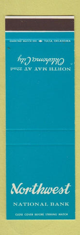 Matchbook Cover - Northwest National Bank Oklahoma City OK SAMPLE
