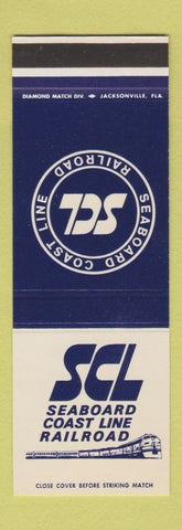 Matchbook Cover - Seaboard Coast Line Railroad SAMPLE