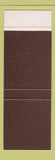 Matchbook Cover - Statesville Country Club Statesville NC SAMPLE