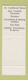 Matchbook Cover - Hotel George Mason Alexandria VA SAMPLE