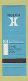 Matchbook Cover - Hilton Inn San Francisco CA SAMPLE