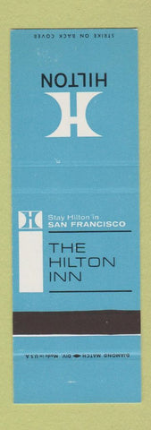 Matchbook Cover - Hilton Inn San Francisco CA SAMPLE
