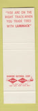 Matchbook Cover - Laminack Tires US Royal Dallas TX SAMPLE