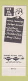 Matchbook Cover - Nebraska State Bank South Sioux City NE SAMPLE