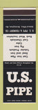 Matchbook Cover - US Pipe & Foundry Co Birmingham AL SAMPLE