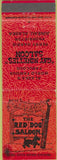 Matchbook Cover - Gay Nineties Saloon Red Dog Juneau AK