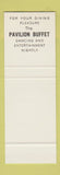 Matchbook Cover - The Beach Inn Paradise Beach Nassau Bahamas SAMPLE