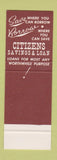 Matchbook Cover - Citizens Savings Loan Morgantown WV SAMPLE
