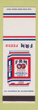 Matchbook Cover - Flint River Mills Tallahassee FL Bainbridge GA feed SAMPLE