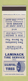 Matchbook Cover - Laminack Tire Service Dallas TX SAMPLE
