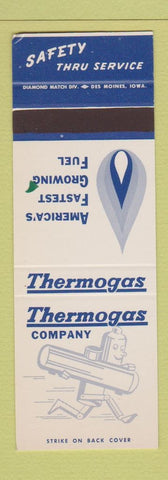 Matchbook Cover - Thermogas propane SAMPLE
