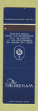 Matchbook Cover - The Shoreham Hotel Washington DC WEAR SAMPLE