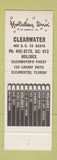 Matchbook Cover - Holiday Inn Clearwater FL SAMPLE