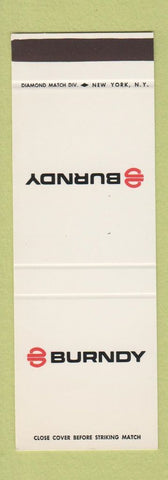 Matchbook Cover - Burndy SAMPLE