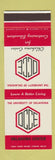 Matchbook Cover - University of Oklahoma Norman OK SAMPLE