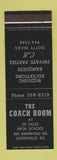 Matchbook Cover - The Coach Room Louisville KY SAMPLE