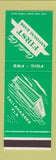 Matchbook Cover - First National Bank Tallahassee FL SAMPLE