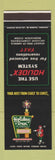 Matchbook Cover - Holiday Inn Clearwater FL Holidex SAMPLE