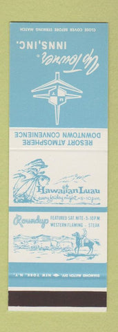 Matchbook Cover - Up Towner Inns Inc SAMPLE