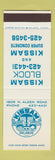 Matchbook Cover - Kissam Concrete Block Orlando FL SAMPLE