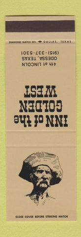 Matchbook Cover - Inn of the Golden West Odessa TX SAMPLE