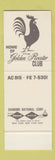 Matchbook Cover - Inn of the Golden West Odessa TX SAMPLE