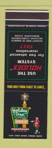 Matchbook Cover - Holiday Inn Greenville SC Holidex SAMPLE