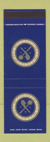 Matchbook Cover - The Racquet Club of Chicago IL SAMPLE