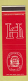 Matchbook Cover - University Hartford CT SAMPLE