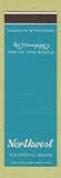 Matchbook Cover - Northwest  National Bank Oklahoma City OK SAMPLE