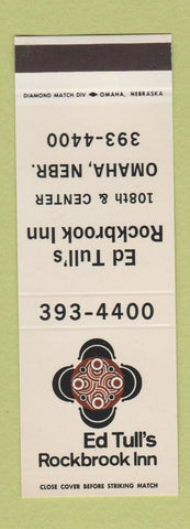 Matchbook Cover - Ed Tull's Rockbrook Inn Omaha NE WEAR SAMPLE