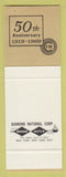 Matchbook Cover - Fairfield Manufacturing Lafayette IN SAMPLE
