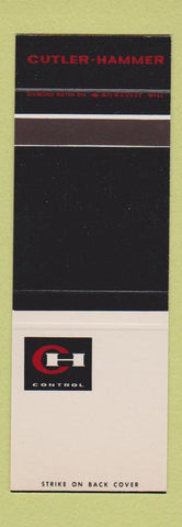 Matchbook Cover - Cutler Hammer Control Motor Control switches SAMPLE