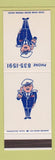 Matchbook Cover - Admiral State Bank Tulsa OK Anti Litter SAMPLE