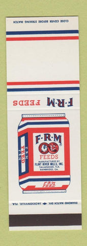 Matchbook Cover FRM Feeds Flint River Mills Tallahassee FL Bainbridge GA SAMPLE