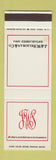 Matchbook Cover - J&W Seligman Investments SAMPLE