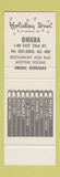Matchbook Cover - Holiday Inn Omaha NE SAMPLE