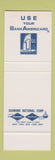 Matchbook Cover - First National Bank Lincoln NE   SAMPLE
