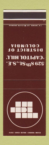 Matchbook Cover - Bank? Washington DC SAMPLE